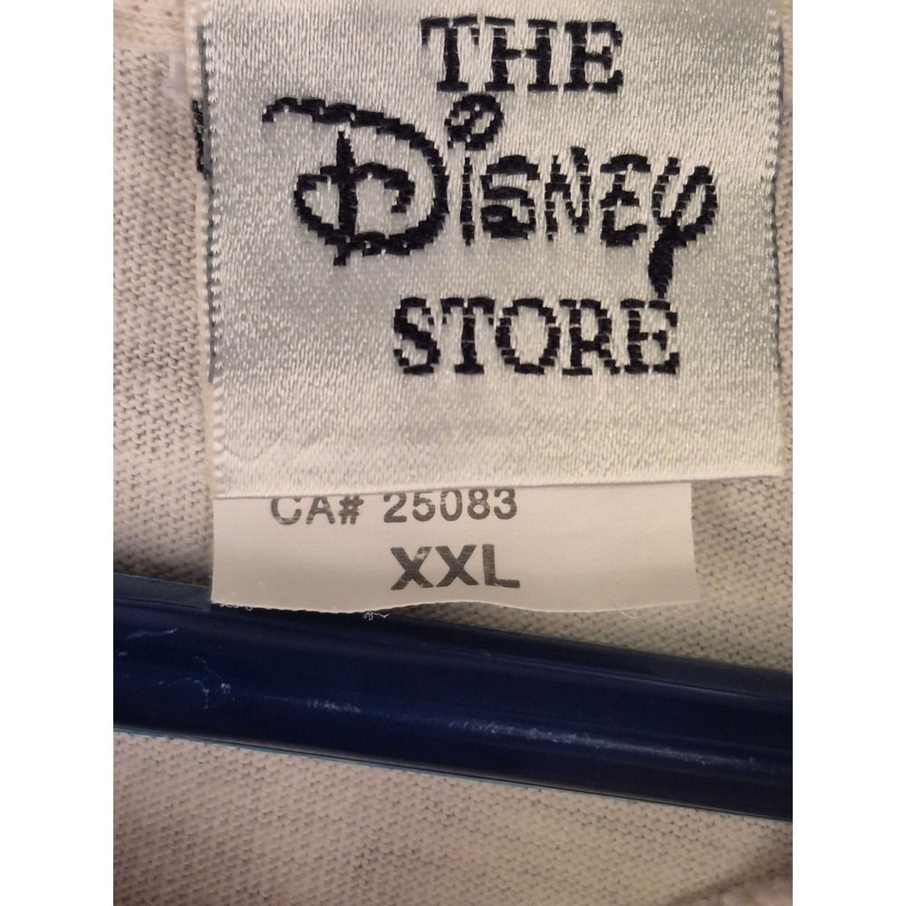 Vintage Disney Store Hunchback of Notre Dame Graphic T-Shirt Mens XXL Cream 90s - Picture 13 of 16